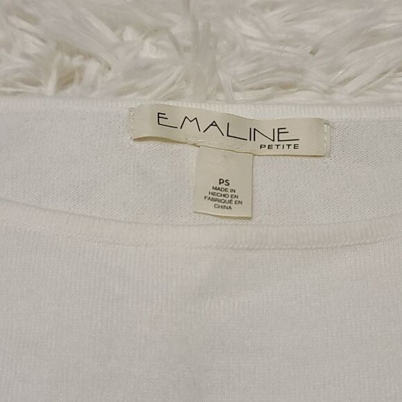 Dog with Bow Sweater Petite Small - Picture 3 of 5